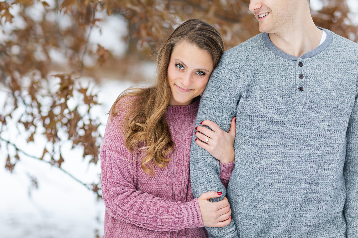 Kansas City Country Club Plaza and Loose Park Engagement Photos | Nathan and Macy