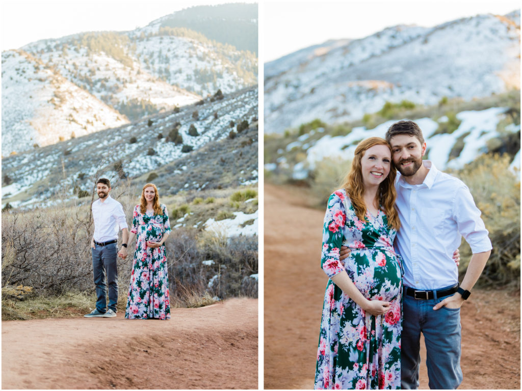 denver red rocks maternity and couple photographer